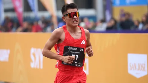 Hugo Catrileo compite este domingo.