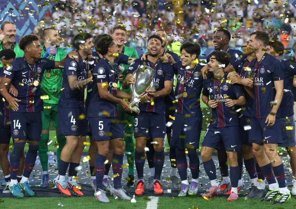 Todo era sonrisas tras ganarle al Tottenham en la Supercopa | Getty Images