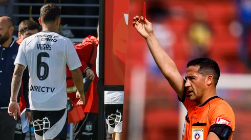 Vegas fue tempranamente expulsado.