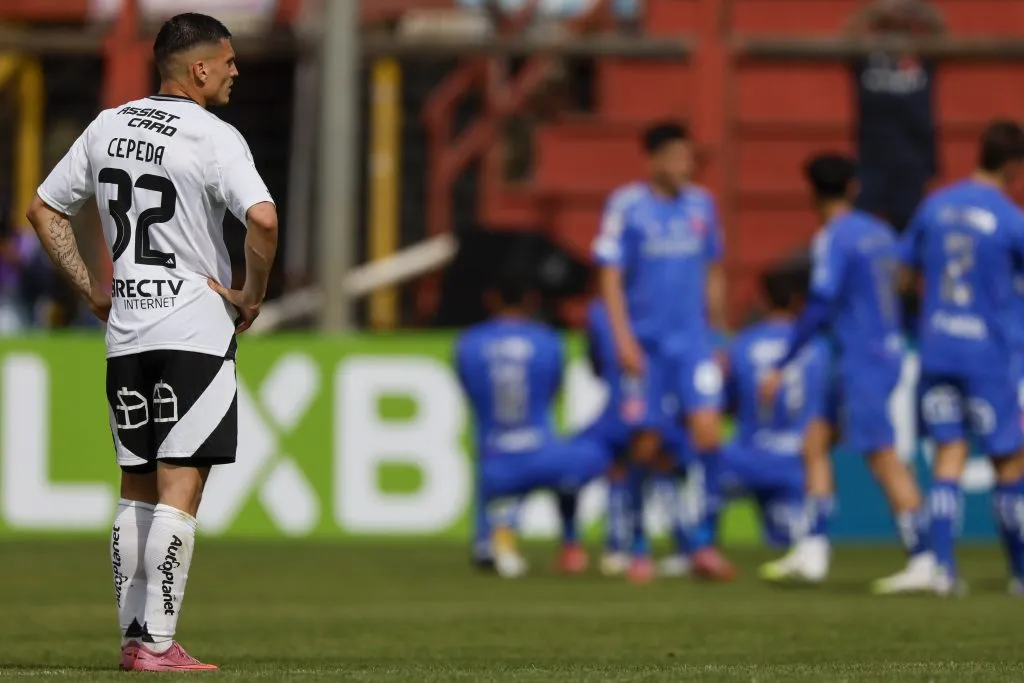 Colo Colo dejó escapar la Supercopa ante la U. El Cacique se queda sin título en el año de su centenario. Foto: Photosport.