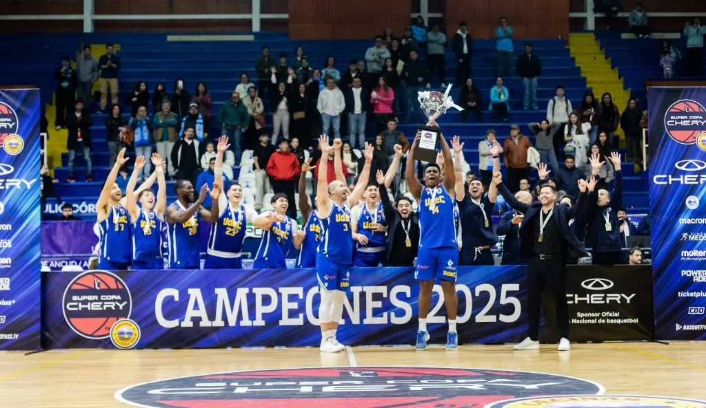 La U de Conce celebró. Foto: LNB