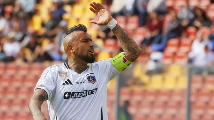 Arturo Vidal fue suplente ante U. de Chile.