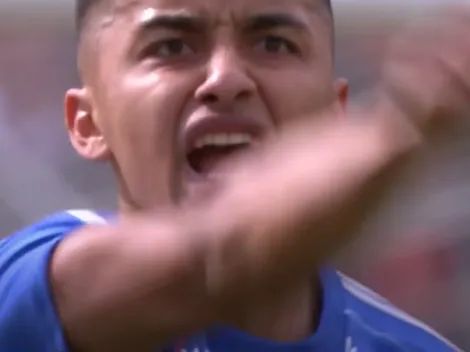 ¿Dedicado? Guerra explica su furioso festejo de gol ante Colo Colo