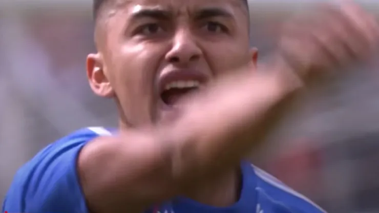 Nicolás Guerra le anotó a Colo Colo pero en lugar de celebrar, lo gritó a la tribuna.