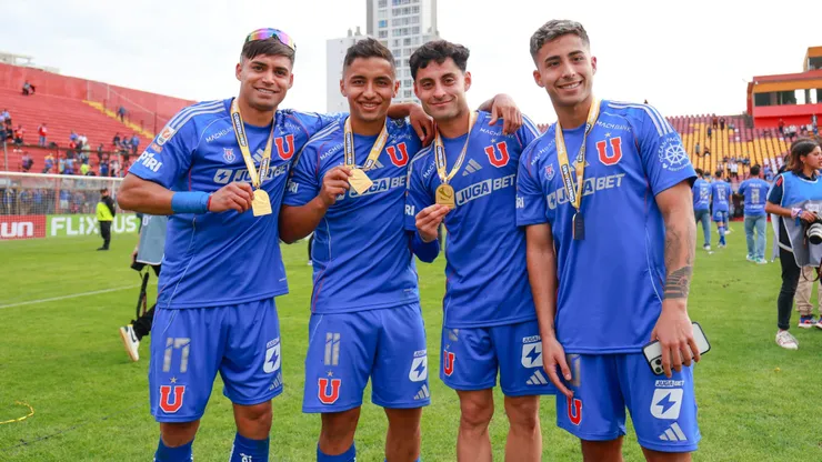 U. de Chile festejó el título de la Supercopa.