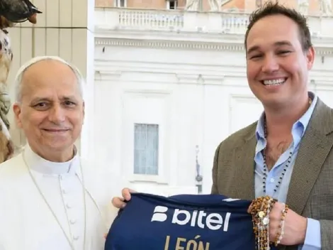 Papa León le da su apoyo al rival de U. de Chile en la Sudamericana