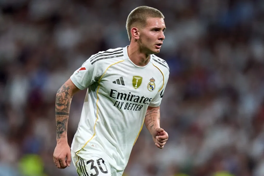 Mastantuono es considerado en el primer equipo de Real Madrid. Imagen: Getty