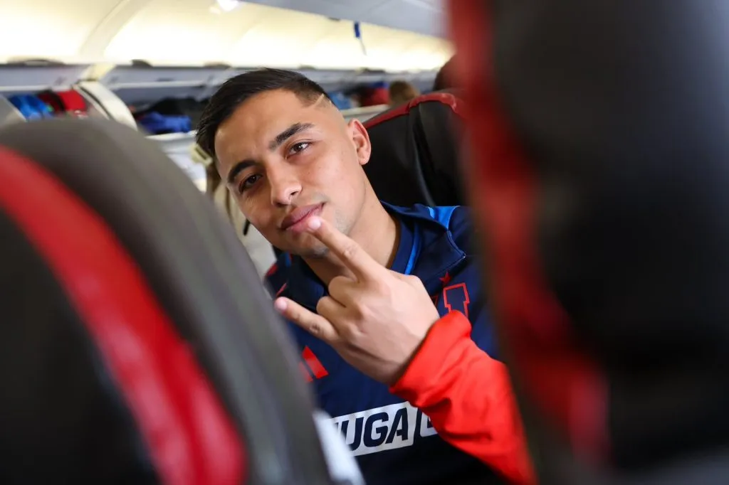 Nicolás Guerra, el gran héroe de la Supercopa, comanda la lista de viajeros de la U a Perú. Foto: U de Chile.
