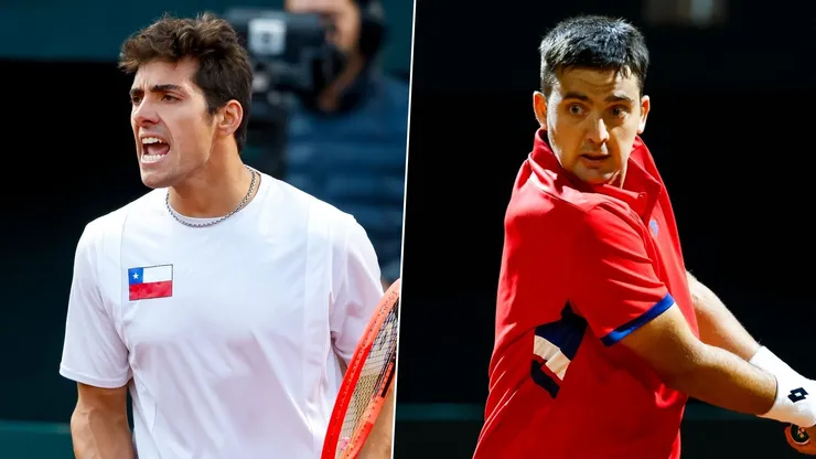 Cristian Garin y Tomás Barrios