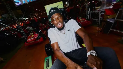 Usain Bolt hoy se cansa subiendo una escalera