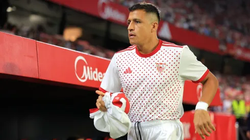 Alexis Sánchez ya hizo su debut en Sevilla.