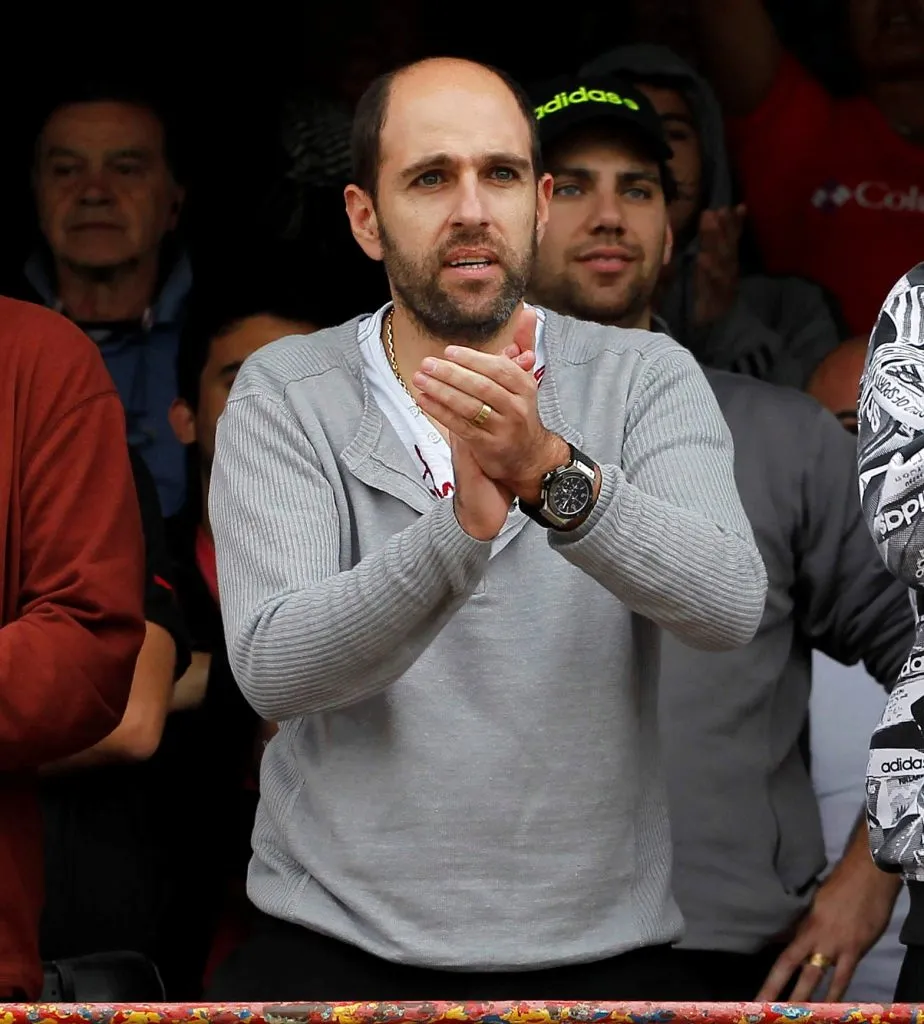 Sergio Jadue en el 2015, cuando era presidente de la ANFP