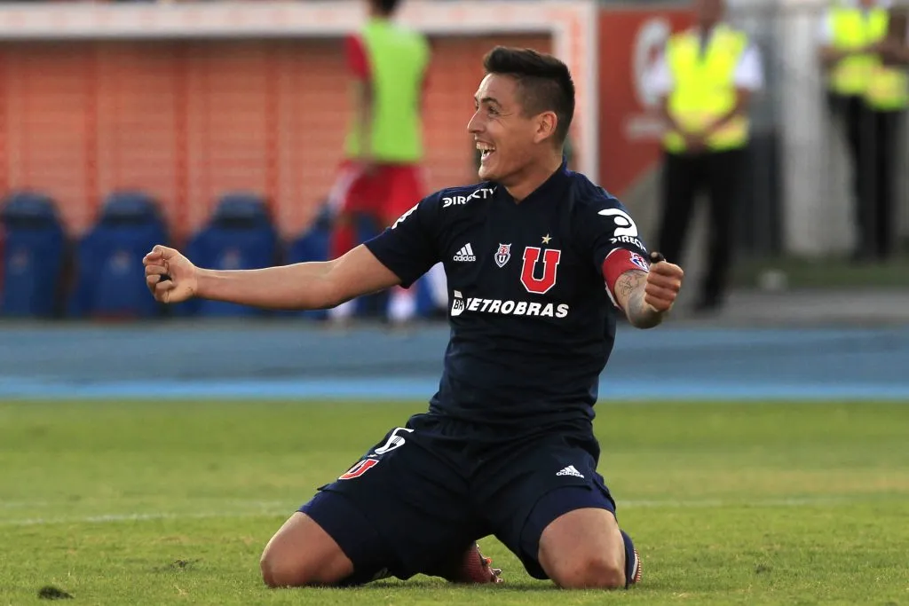 Matías Rodriguez fue campeón de la Sudamericana con Universidad de Chile /Photosport