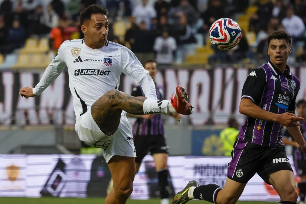 Colo Colo y Real Valladolid animaron dos duelos amistosos en el marco del “Centenario”. (Foto: Andres Pina/Photosport)
