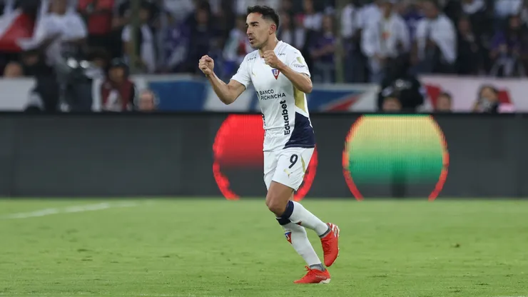 Lisandro Alzugaray, delantero de LDU Quito, buscará marcar la diferencia en el choque de ida contra São Paulo.