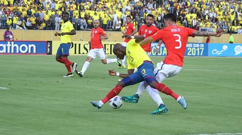 Recordado partido de la Roja en Ecuador.