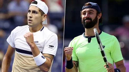 Alejandro Tabilo y Jordan Thompson