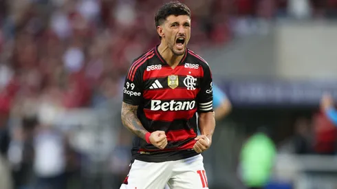 Giorgian De Arrascaeta, la gran figura de Flamengo, será titular contra Estudiantes de La Plata.