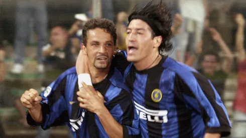Zamorano y Baggio formaron una gran relación en el Inter
