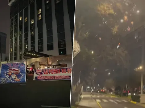 La barra de Alianza se metió al hotel de la U