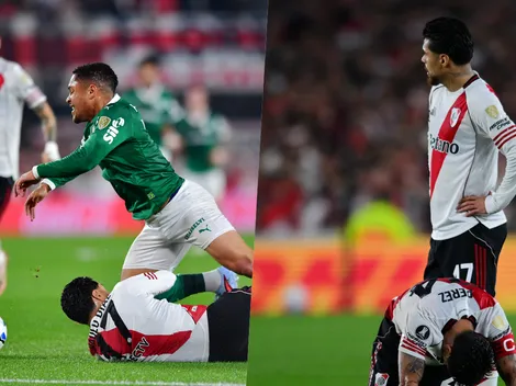 Exigen a Paulo Díaz fuera de River: sin duelos ganados y duró 45 minutos