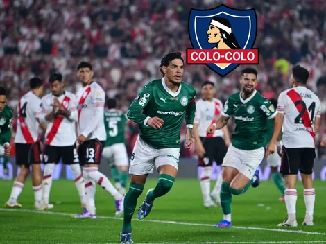 Crack de Palmeiras celebra con ícono de Colo Colo el baile a River