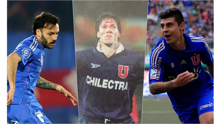 Los tres que han vestido ambas camisetas.