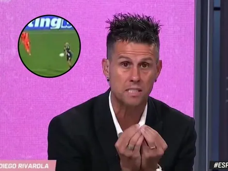 "No caigamos en fanatismo, no fue penal": Frenan a Rivarola en ESPN