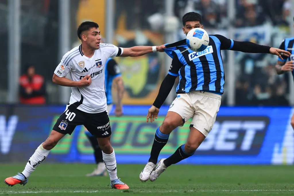 Nicolás Suárez toma protagonismo poco a poco en Colo Colo. Foto: Photosport.