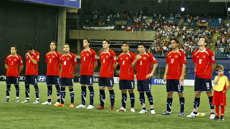 Chile terminó en el tercer puesto del Mundial Sub 20 de Canadá 2007.