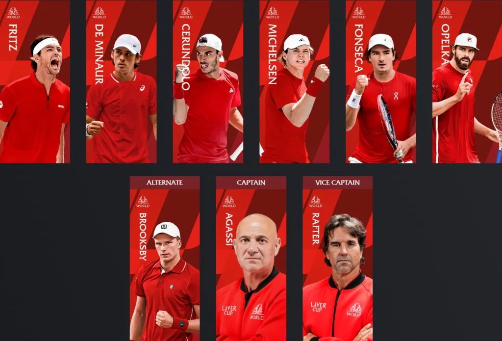 Team Mundo (Foto: Laver Cup).