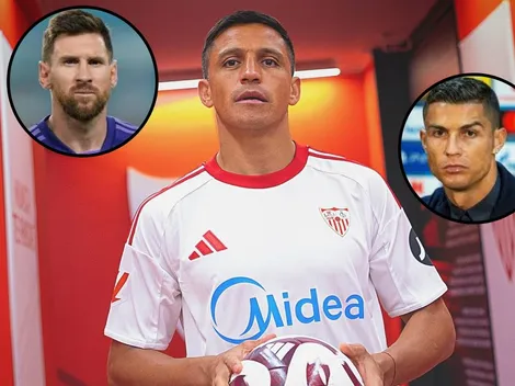 Alexis en llamas: se compara con Messi y Cristiano Ronaldo