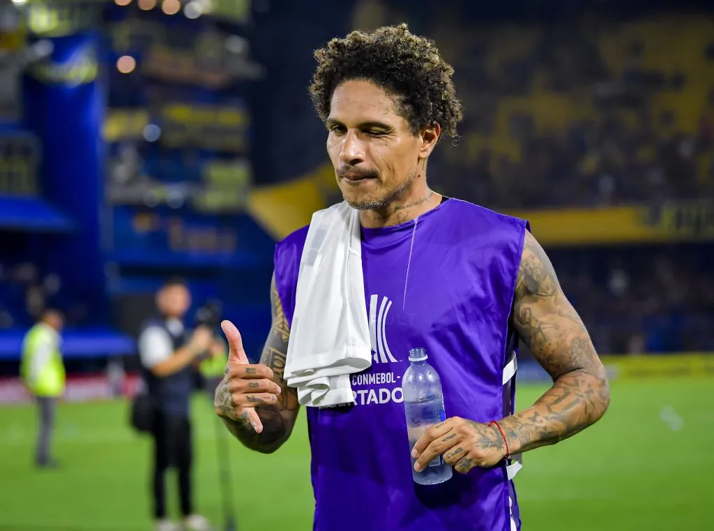 Paolo Guerrero espera jugar en la revancha con la U. (Photo by Marcelo Endelli/Getty Images)