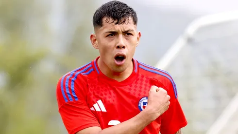 La selección chilena y su nuevo hombre gol.