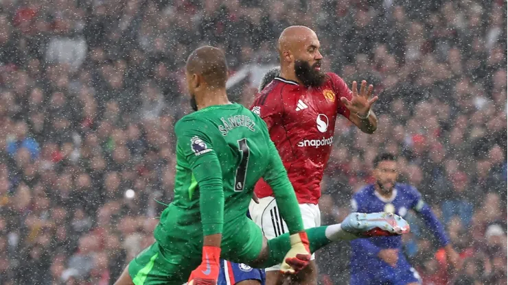 Una muestra de lo piola que fue el primer tiempo de Manchester United y Chelsea por la Premier League.