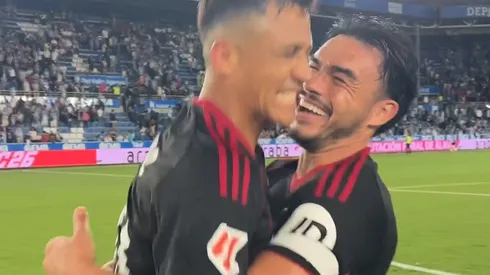 Alexis Sánchez anotó un gol que su compatriota lo obligó a celebrar.