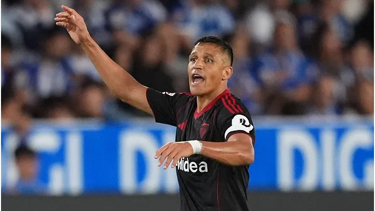 Alexis Sánchez marcó su primer gol en Sevilla.