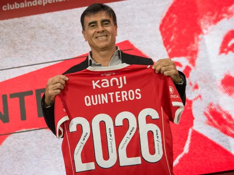 Quinteros se acuerda de Colo Colo en su presentación con Independiente