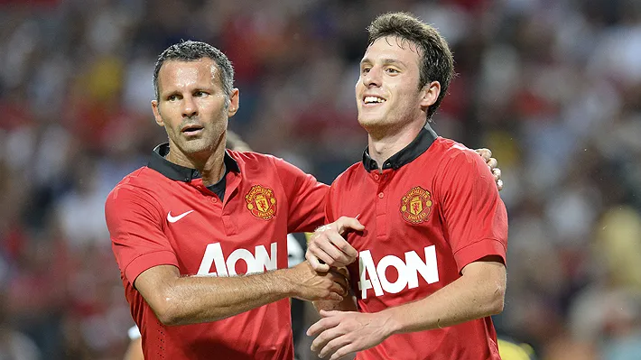 Ángelo Henríquez solo jugó amistosos en Manchester United. Imagen: archivo