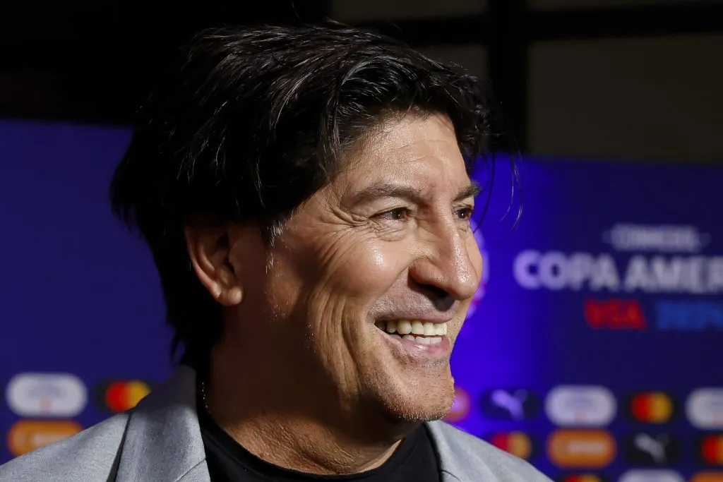 Zamorano en la presentación de la Copa América 2024 | Getty Images