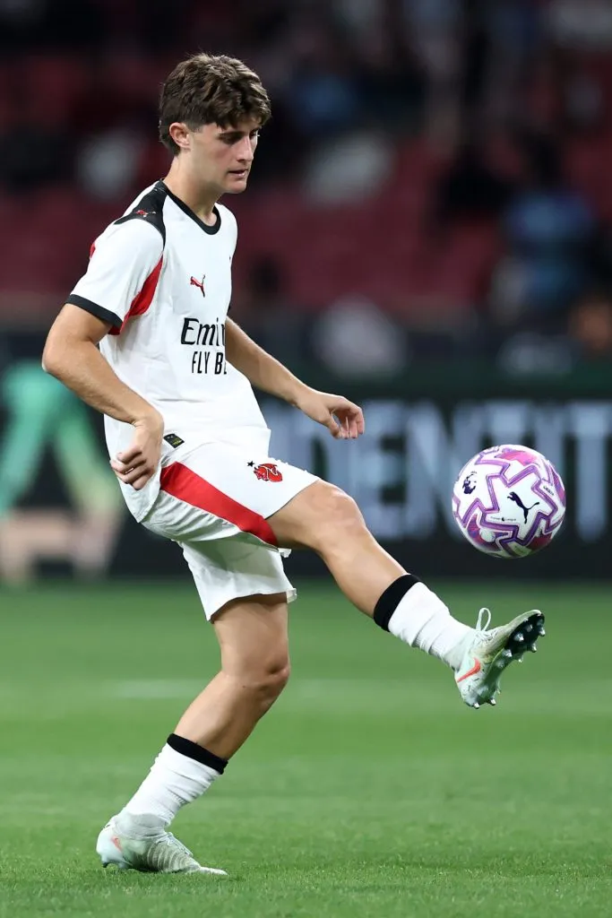 Mattia Liberali, el niño prodigio del AC Milan que defenderá a Italia (Getty Images)