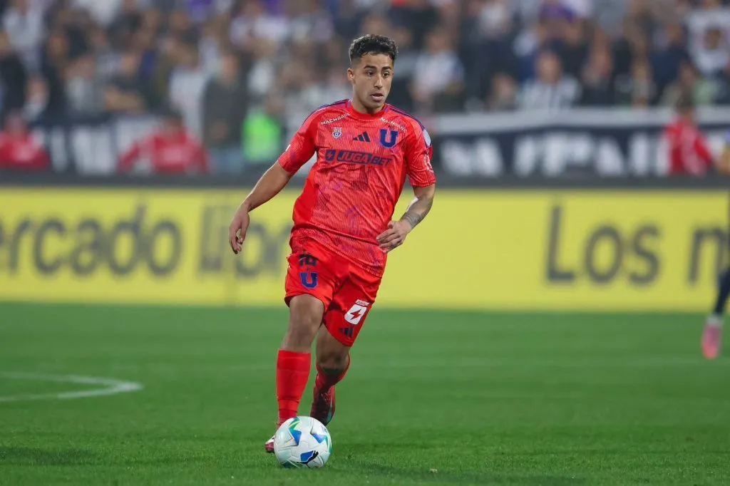 Lucas Assadi trabajó con el cuerpo médico, pero ya está en optimas condiciones. Foto: U de Chile.