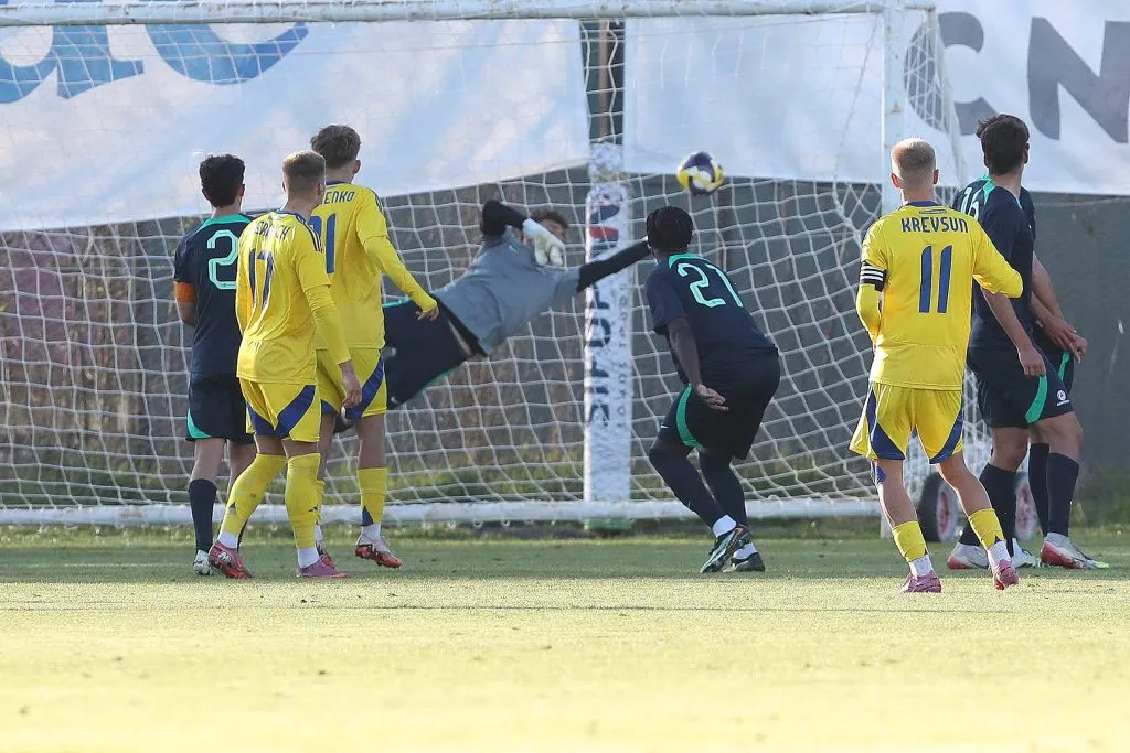 Australia se quedó con la victoria ante Ucrania. Imagen: Sifup