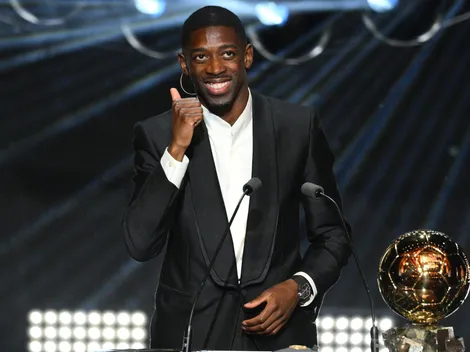 El llanto de Dembélé al ganar el Balón de Oro 2025