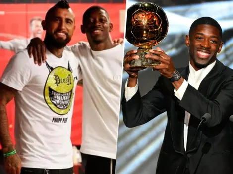 Lo apadrinó Vidal y ahora es el Balón de Oro: "Merecido hermano"