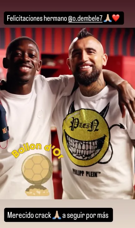 La historia de Arturo Vidal y Ousmane Dembélé