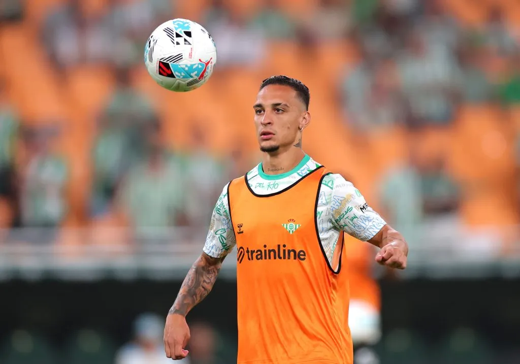 Antony es la gran figura de Betis, el rival de Sevilla. (Photo by Fran Santiago/Getty Images)