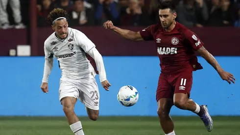 Fluminense y Lanús definen al primer semifinalista de la Copa Sudamericana.