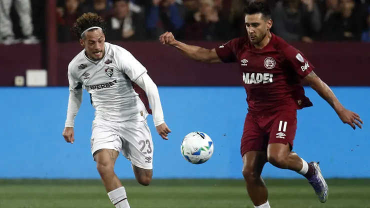 Fluminense y Lanús definen al primer semifinalista de la Copa Sudamericana.