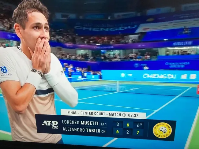 La impresión de Tabilo tras ganarle a Musetti